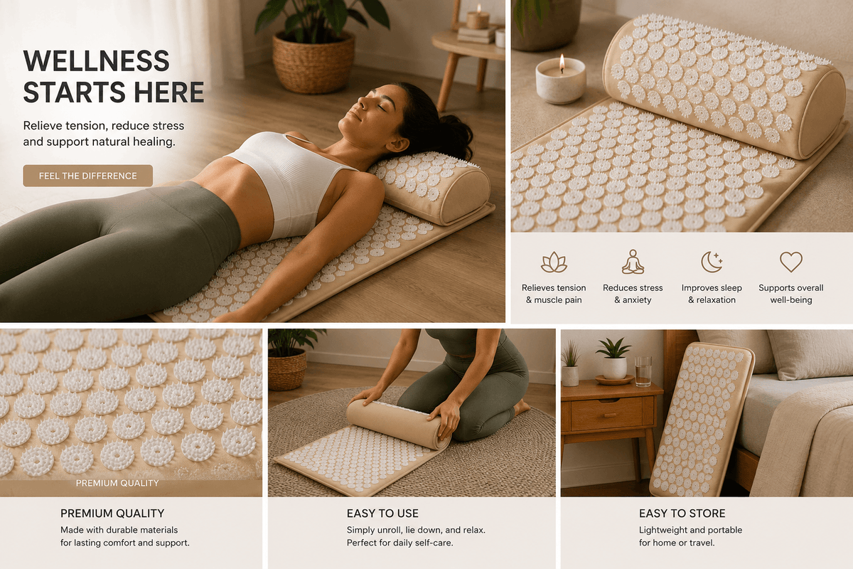 Zenova™ Premium Acupressure Mat